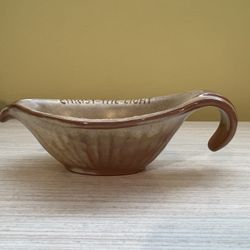 1971 Frankoma Oral Roberts Candle Holder 