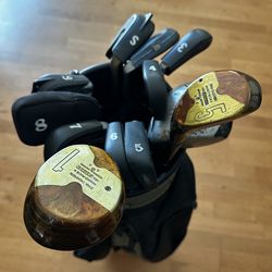Stan Thompson Hand Made Golf Set — circa 1969