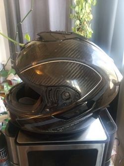 Scorpion Full-Face Motorcycle Helmet Carbon Fiber