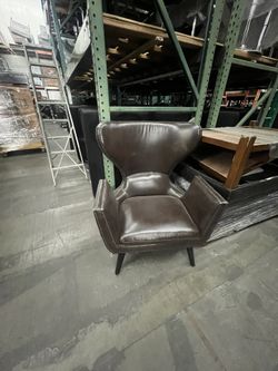Brown Club Chair 