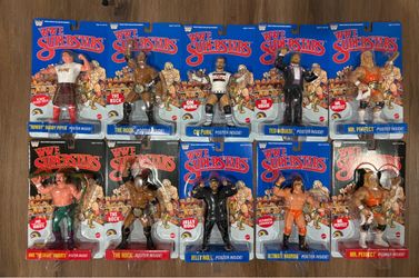 Wwf wwe LJN wrestling figures