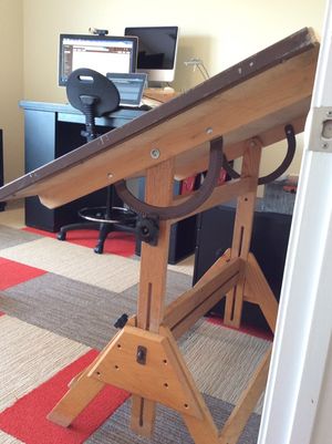 Antique Vintage Anco Bilt Drafting Table For Sale In Simpsonville Sc Offerup