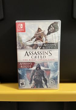 Assassin’s Creed The Rebel Collection COMPLETE for Nintendo Switch video game console system assassins Rogue IV Black Flag