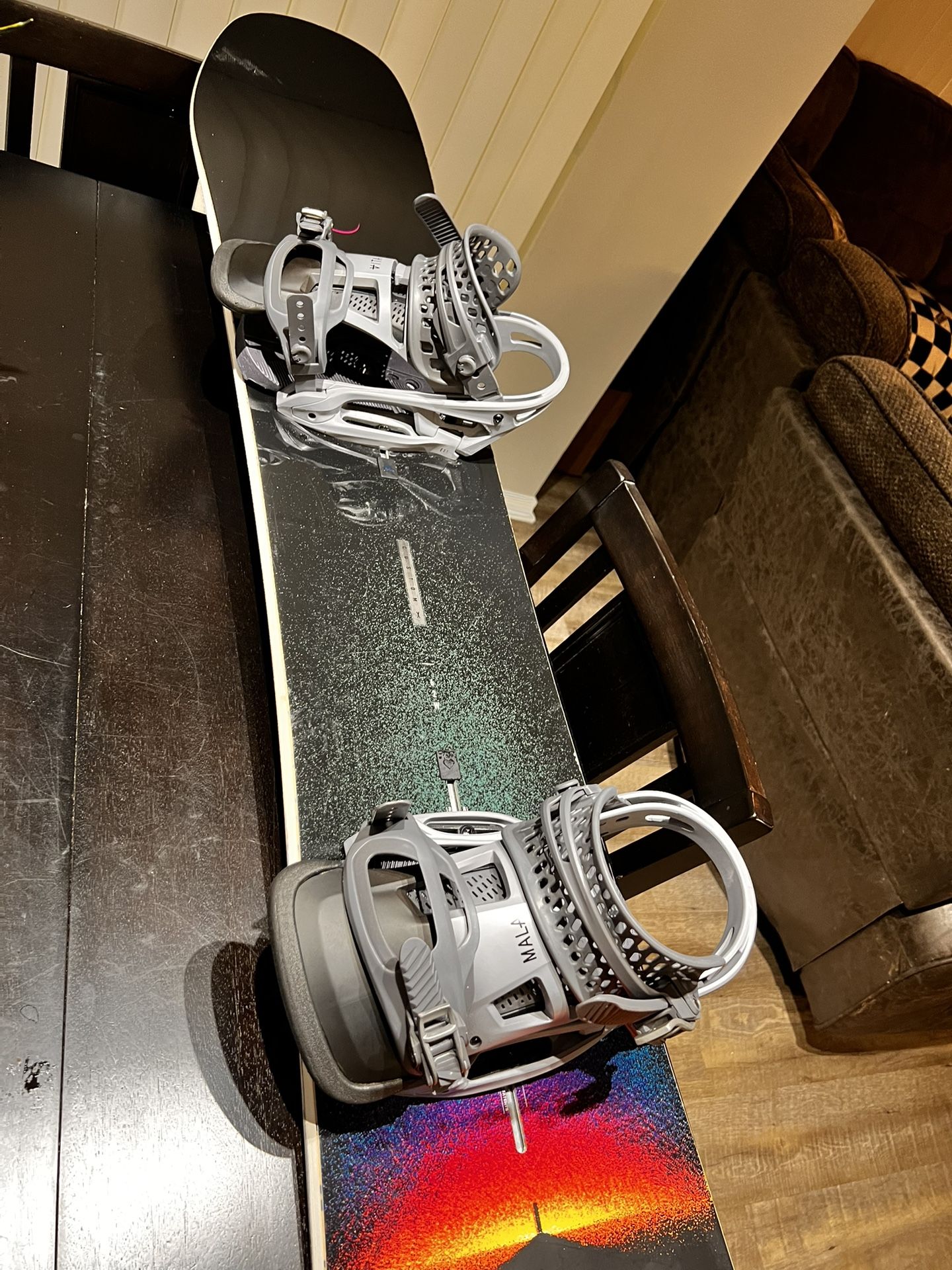 2025 Burton custom X 162 Wide with Burton Malavita est bindings