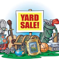 Huge Yard Sale  Sunday Morning From 7 To 2 ,,, lots of items to name a few clothing, shoes,hats,baby stuff , cards , couches,, bikes , air hockey tabl