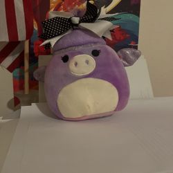 Purple Dragonfly Squishmallow With A Bow 💜🎀