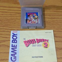 Bugs Bunny: Crazy Castle 2 Game (Game Boy) (1990s)