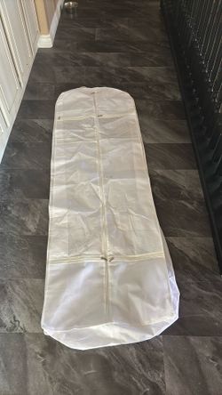 White garment bag