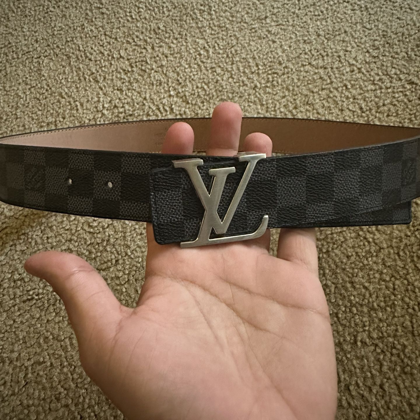 Louis Vuitton Belt . Size 32 Authentic From LV Store At Galleria for Sale in  Houston, TX - OfferUp