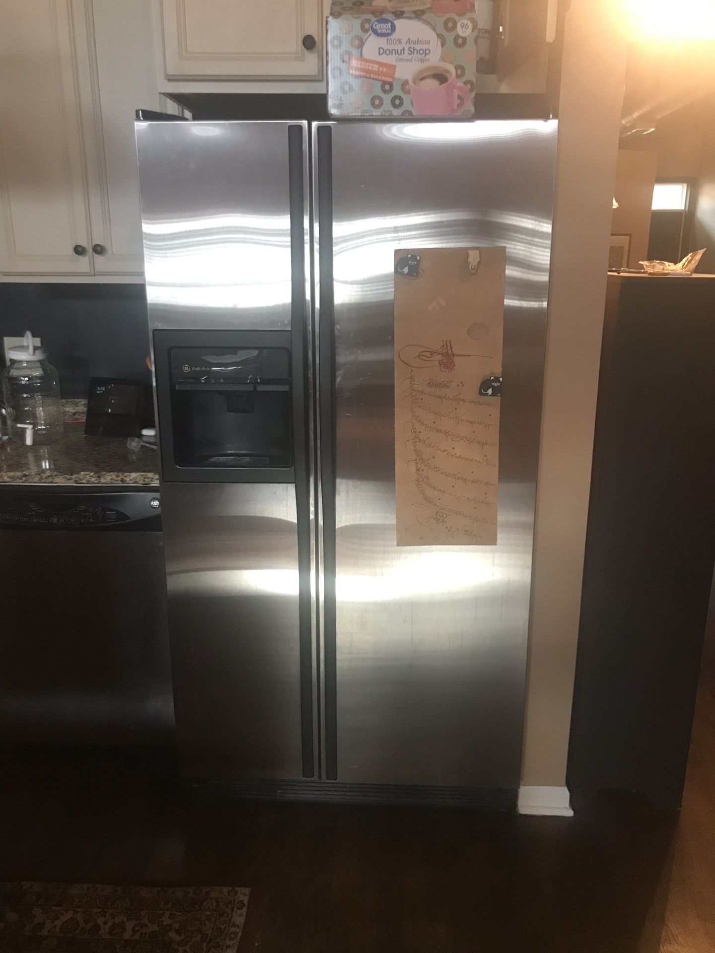 GE profile side by side fridge 2019 line