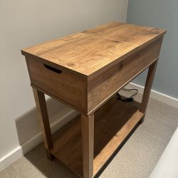 End Table With Charging Stations (Pair)