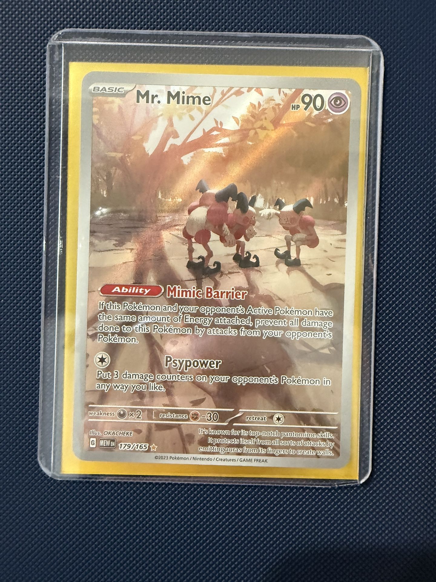 Pokemon TCG Scarlet & Violet 151 Mr Mime Near Mint