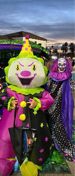 Spirt Store Halloween Costumes Circus π€‘ Clown Inflatable π» π $50 Each
