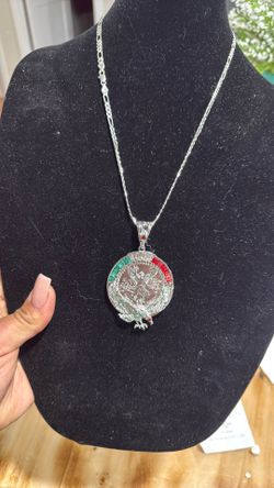 Silver Centenary Pendant 