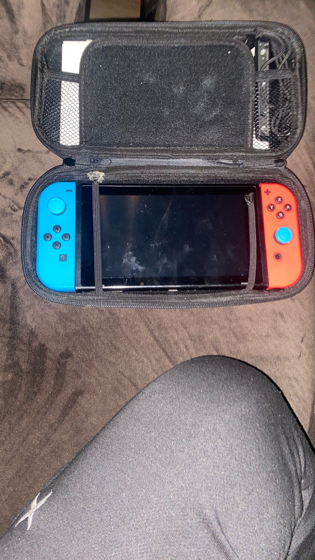 Nintendo Switch With Two Screen Protectors