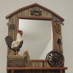 Adorable Farm Style Mirror 