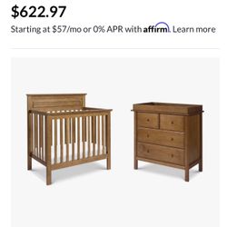 Davinci Crib And Changing Table Dresser 