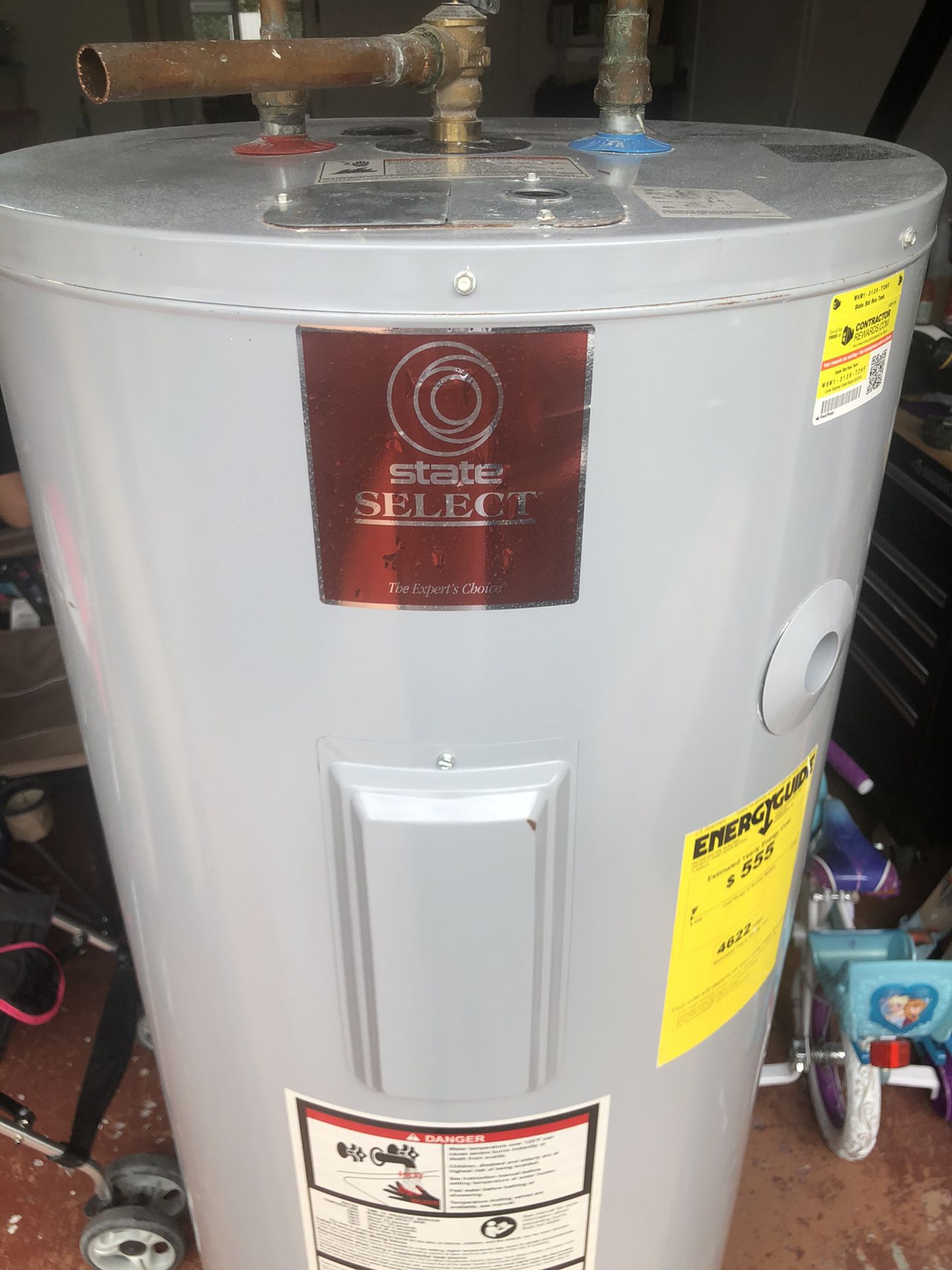 State Select water heater 50 Gal.