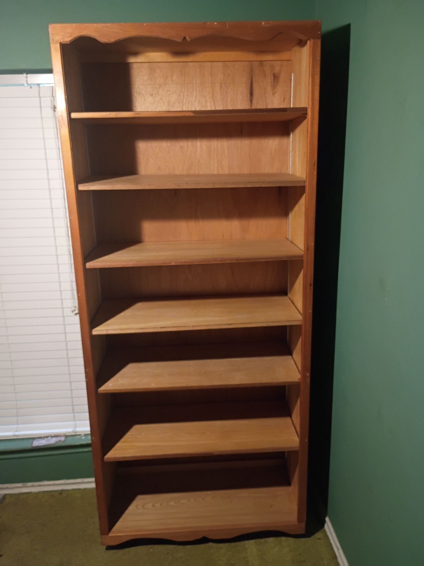 2 wooden book shelves in great condition will negotiate price