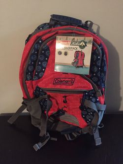 Coleman kids backpack-NEW W/TAGS
