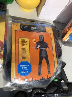 Skull ninja costume