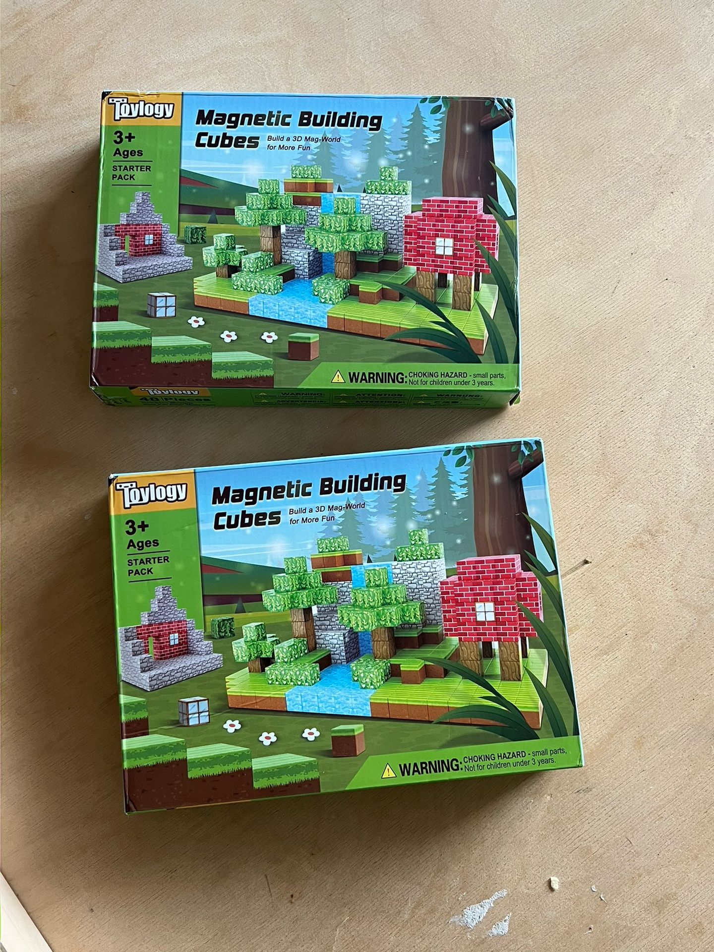 Minecraft Magnetic Cubes