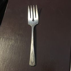 WM A. Rogers Meat Serving Fork A1 Plus