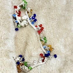Colorful Indian Anklet (payal) 
