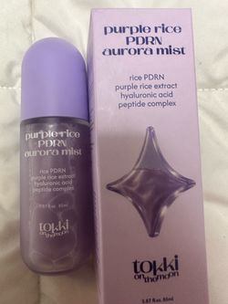 New pdrn purple rice extract hyaluranic acid peptide toner mists