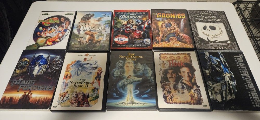 10 DVD lot.