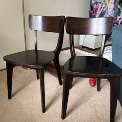 West Elm dining chairs