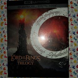 Lord Of The Rings TRILOGY. 4K ULTRA HD + DIGITAL  COPY 