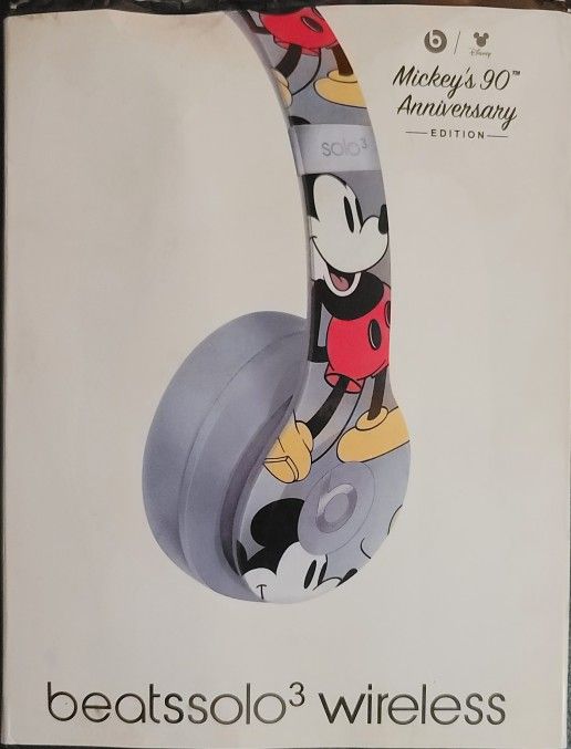 Mickey's 90th Edition ANNIVERSARY BEATS BY DRE! $85 OBO