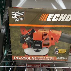 Brand New Echo Pb-250LN Gas Powered Hand Held Leaf Blower
