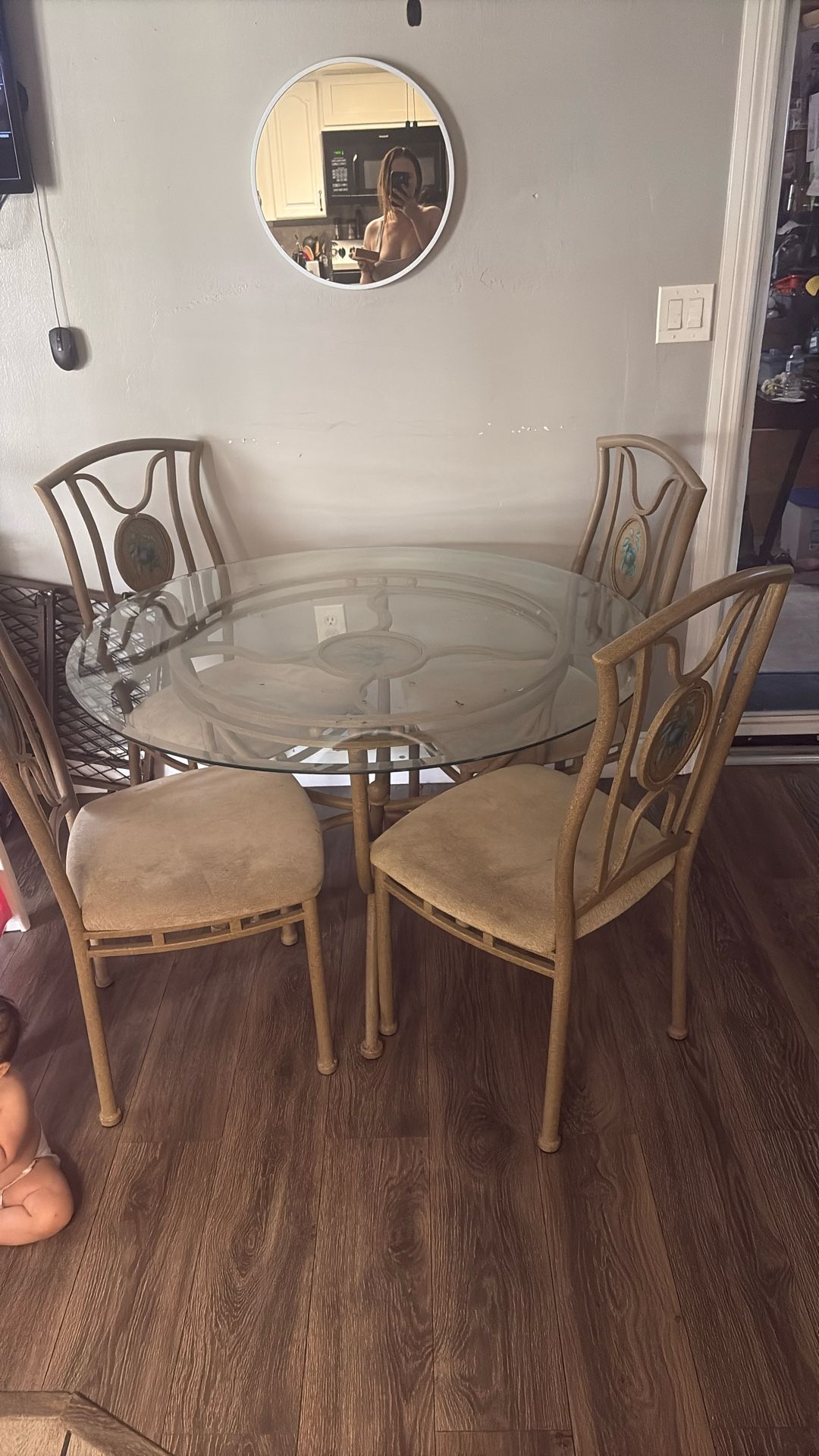 Matching Chairs, Table & Wine Rack