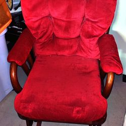 Recliner Red Chair