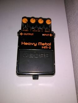 Boss pedal