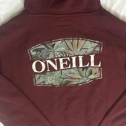 o’neill maroon hoodie