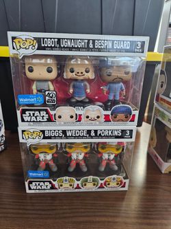 Funko Pop Star Wars 3-Pack Bundle x2