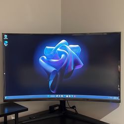 31.5 Inch Curved Acer Monitor 