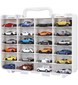 Storage Case for Hot Wheels, 48-Slot Carrying Display Case,