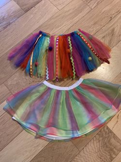 Rainbow skirts