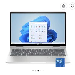 HP - Envy 2-in-1 14" Full HD TouchScreen Laptop - Intel Core 5 - 8GB Memory - 512GB SSD - Natural Silver