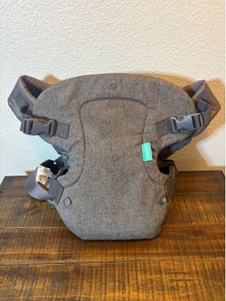 4-in-1 Convertible Infantino Grey Baby Carrier