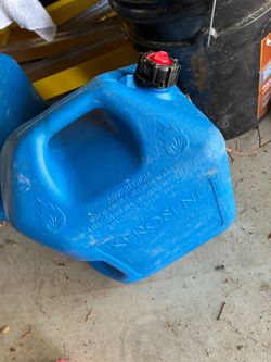 5 gallon kerosene jug