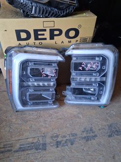 2024-2026 Ford F-250 headlights full LED LH RH OEM