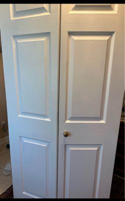 Laundry bi-fold interior door 200x90 cm