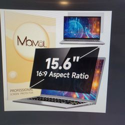 15.6 Inch Laptop Privacy Screen For 16:9 Widescreen Display, Blue Light Filter