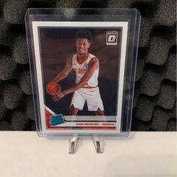 2019-20 Panini Donruss Optic Cam Reddish Rookie Card