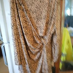 Massini Leapord Print Top Size Large